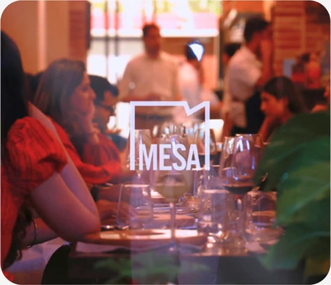 Guests at a MESA restaurant launch evening
